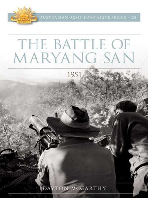 cover image of The Battle of Maryang San 1951